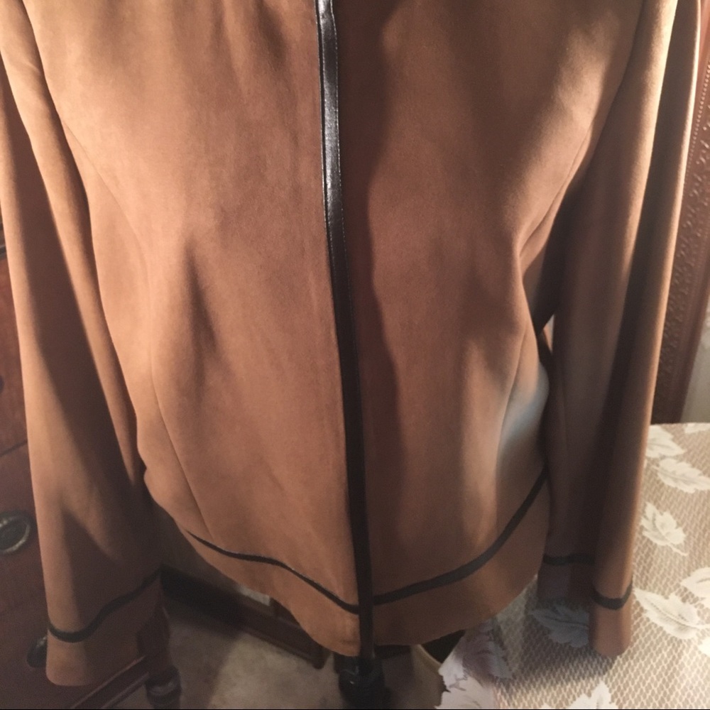 Suede Feel Jacket - Picture 2 of 9